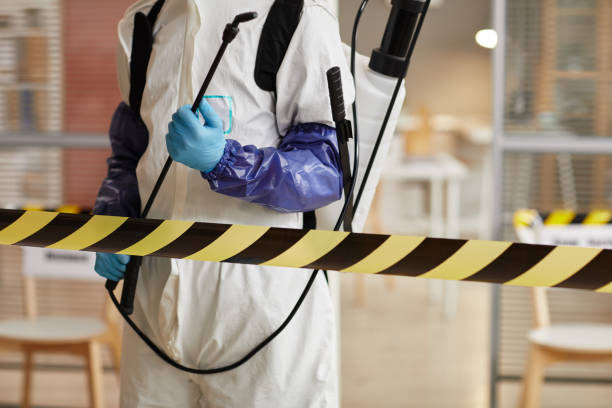 Professional Biohazard Cleanup technician working in Sequoia National Park, CA